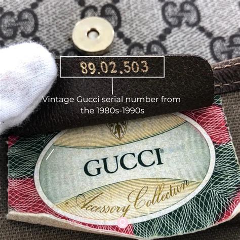 dove controllare numeri seriali gucci|Gucci bag serial number lookup.